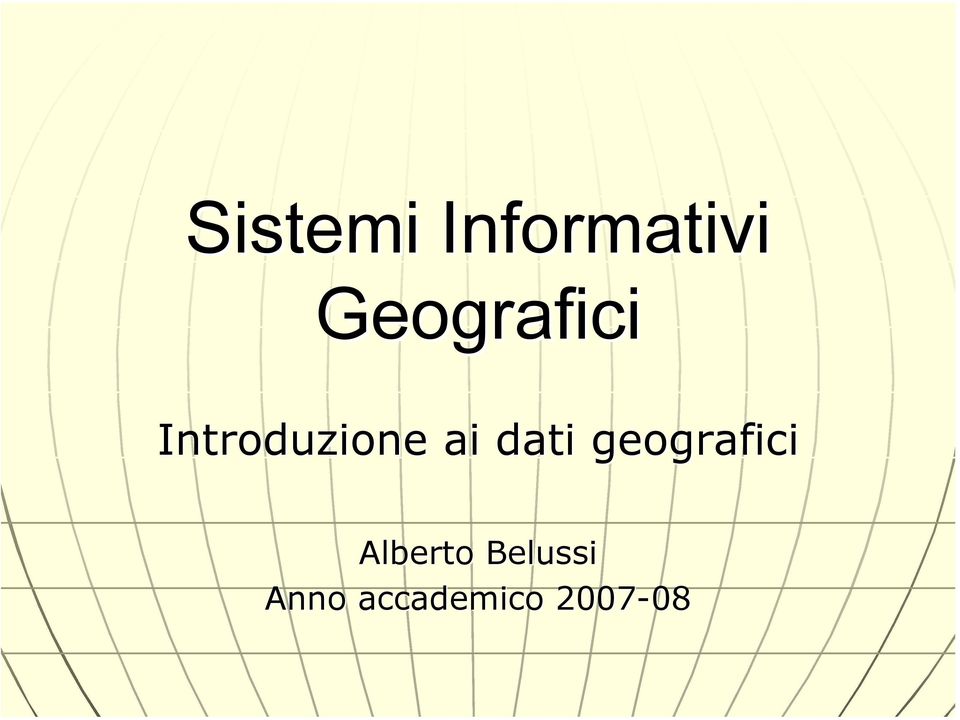 dati geografici Alberto