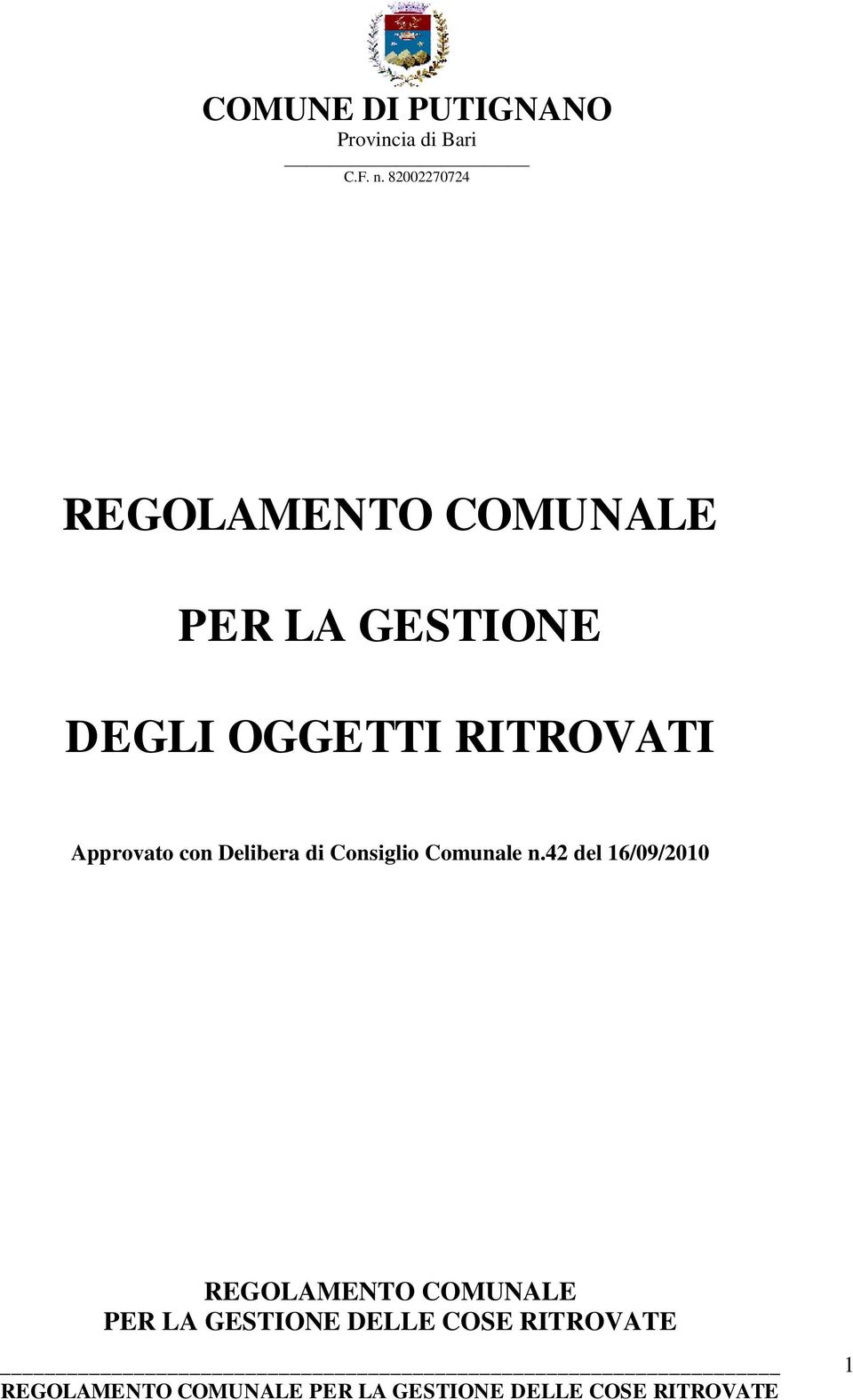 Consiglio Comunale n.