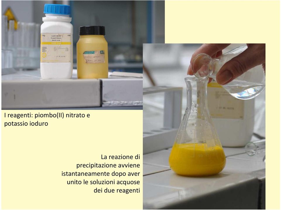 precipitazione avviene istantaneamente