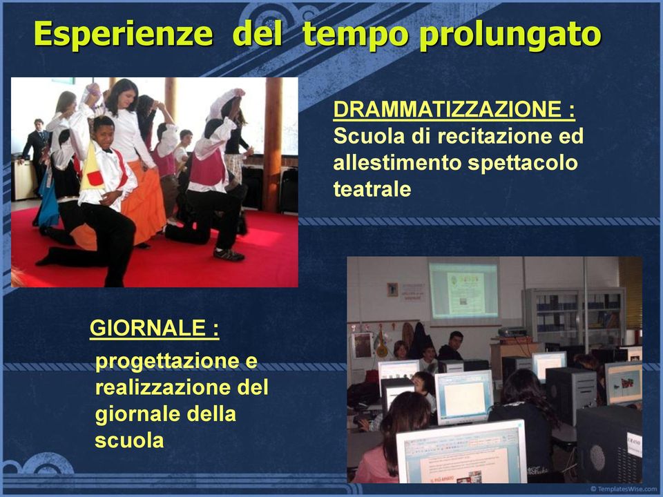 allestimento spettacolo teatrale GIORNALE : progettazione e