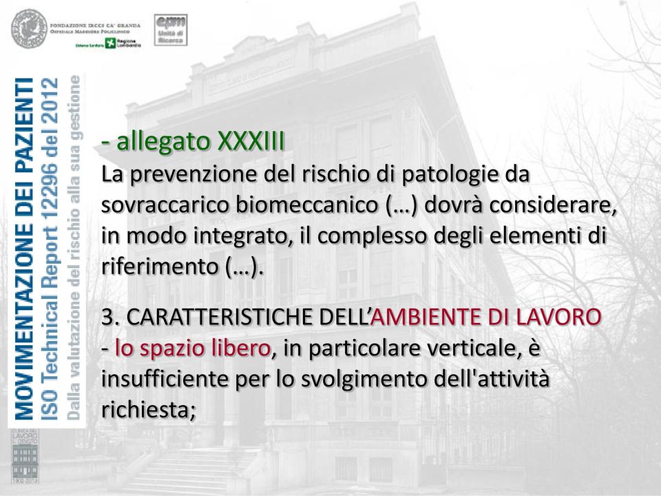 elementi di riferimento ( ). 3.