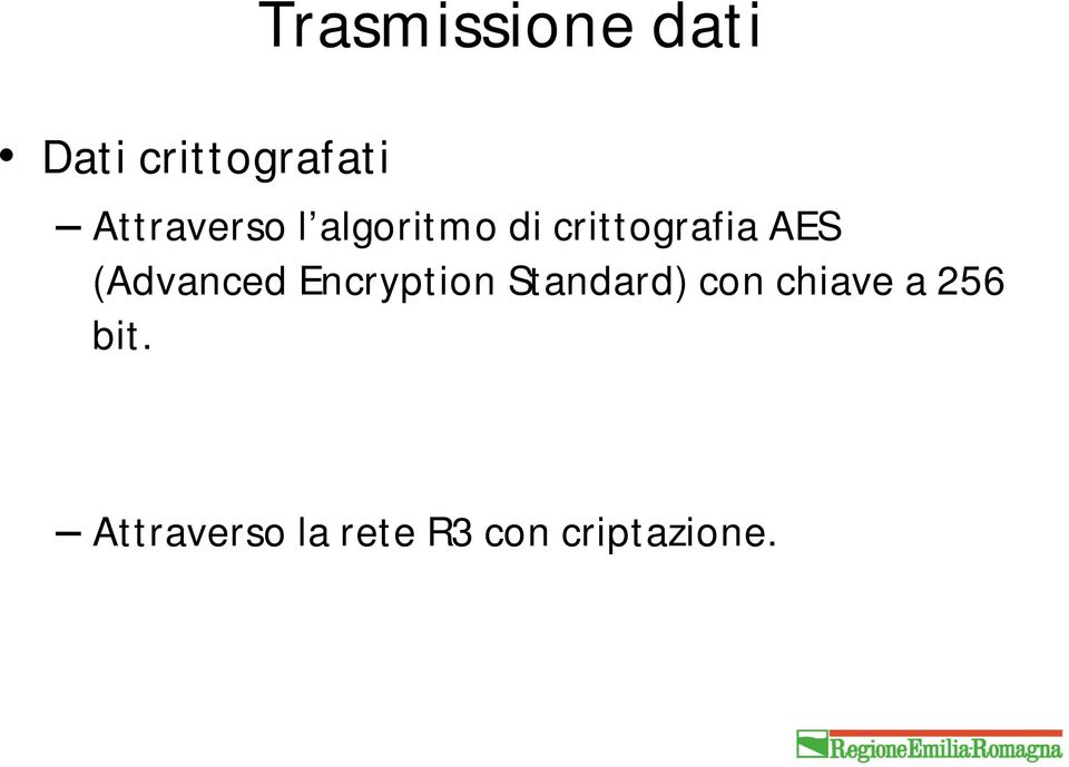 (Advanced Encryption Standard) con chiave