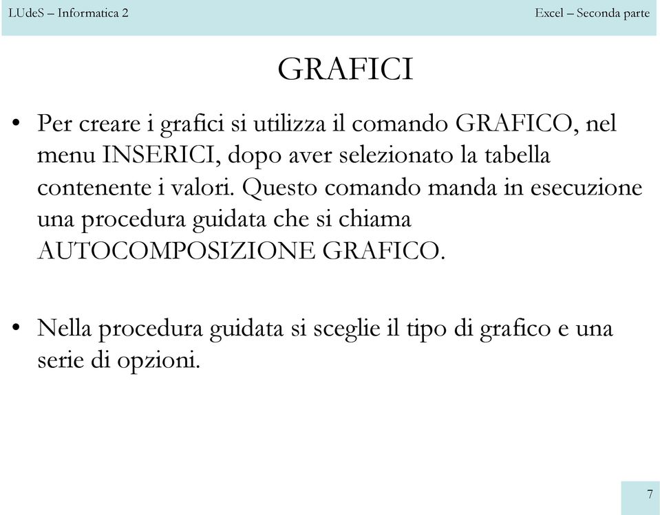 Questo comando manda in esecuzione una procedura guidata che si chiama