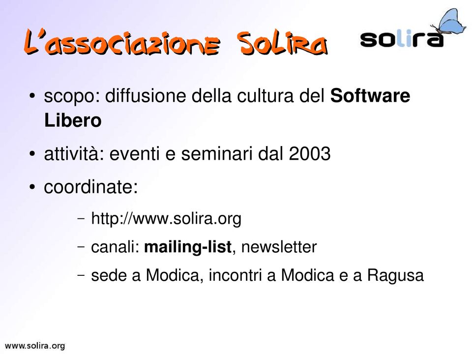 2003 coordinate: http://www.solira.
