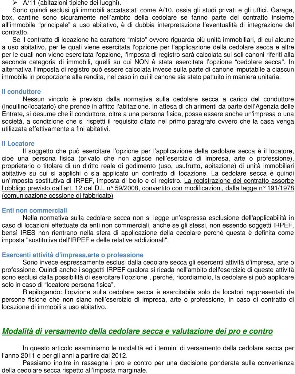 integrazione del contratto.