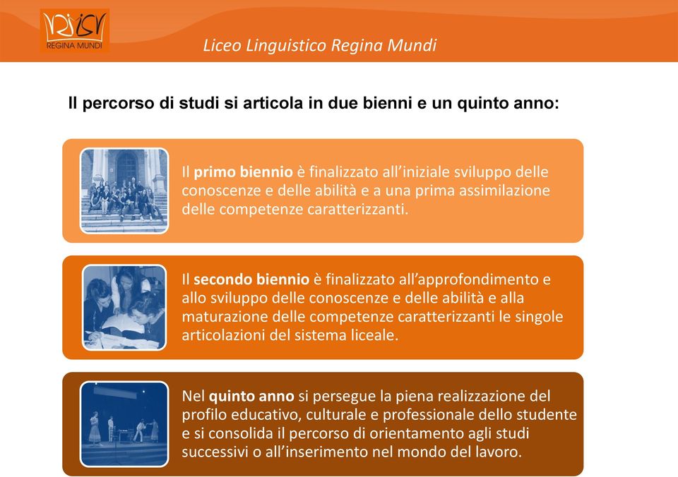 Il secondo biennio è finalizzato all approfondimento e allo sviluppo delle conoscenze e delle abilità e alla maturazione delle competenze caratterizzanti le