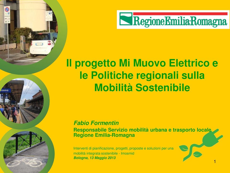 locale Regione Emilia-Romagna Interventi di pianificazione, progetti, proposte