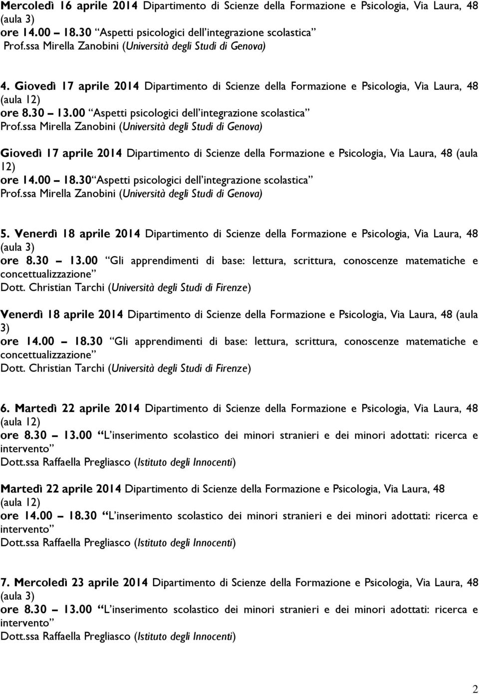 00 Aspetti psicologici dell integrazione scolastica Prof.