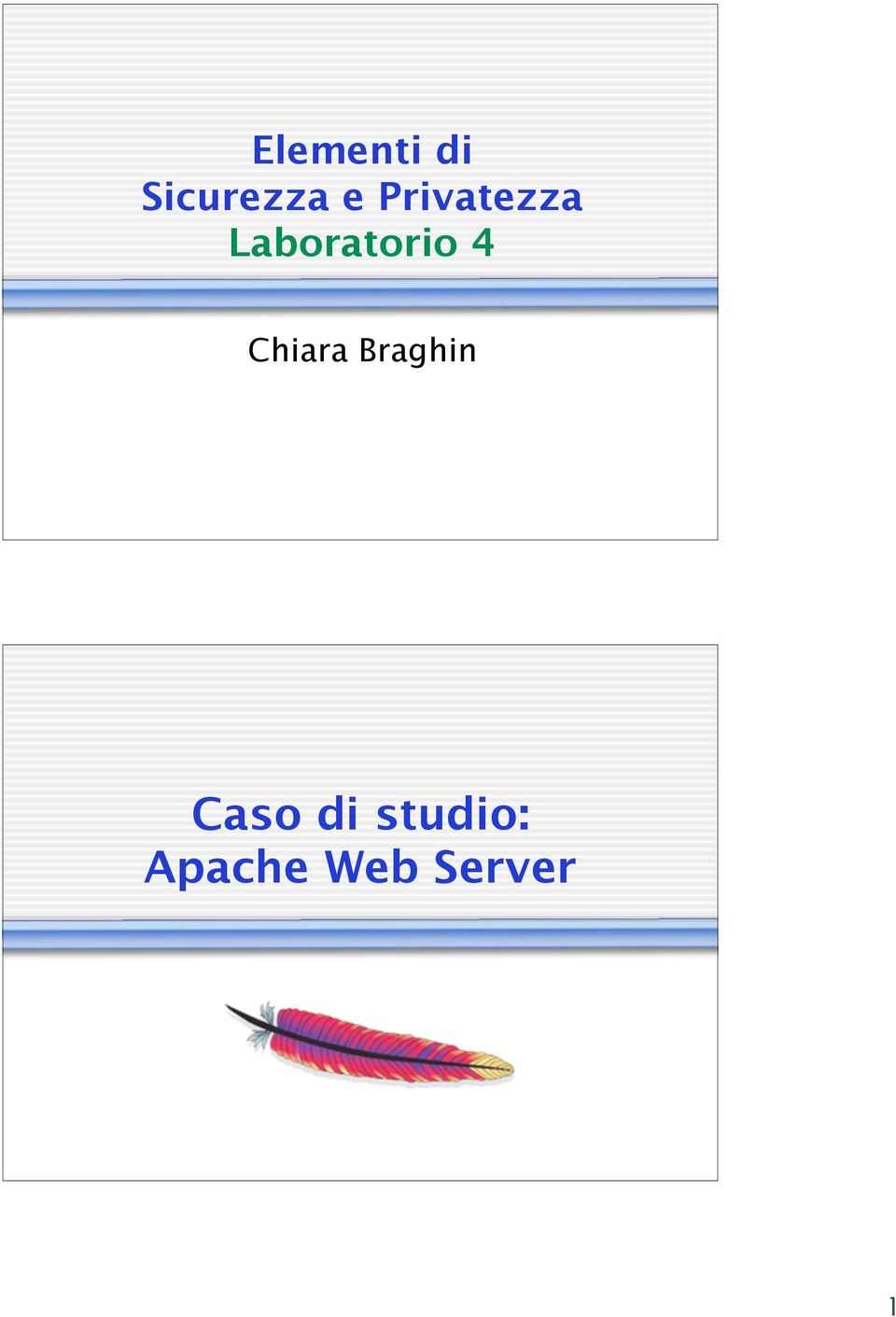 Chiara Braghin Caso di