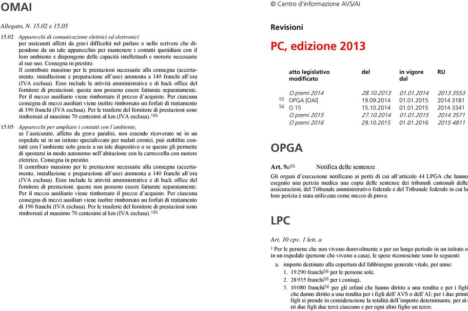 quotidiani con il loro ambiente e dispongono le capacità intellettuali e motorie necessarie al suo uso. Consegna in prestito.