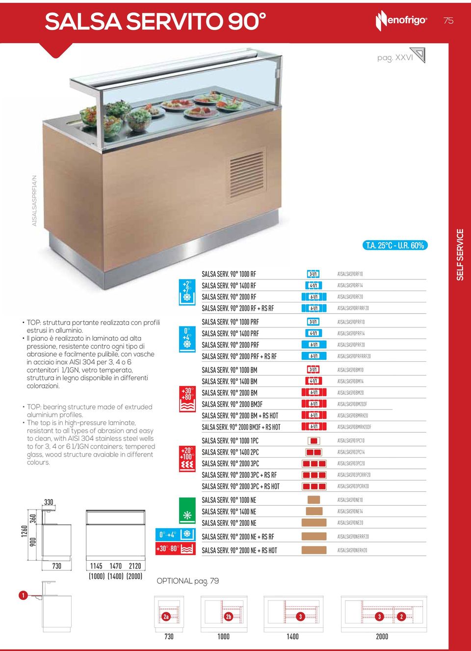 struttura in legno disponibile in differenti colorazioni. TOP: bearing structure made of extruded aluminium profiles.