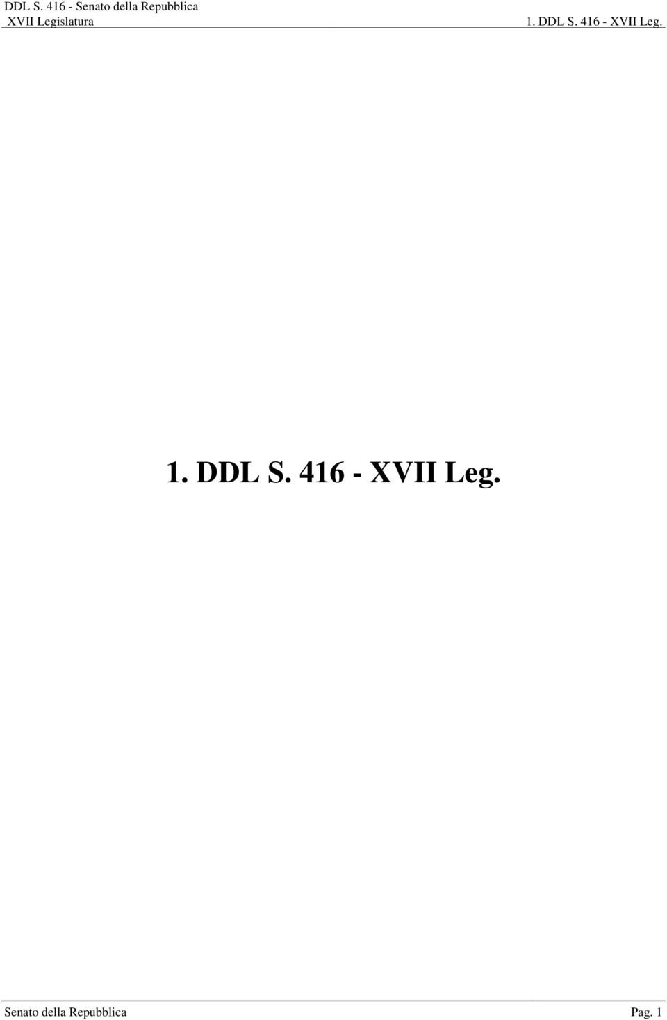 DDL S. 416 - XVII Leg.