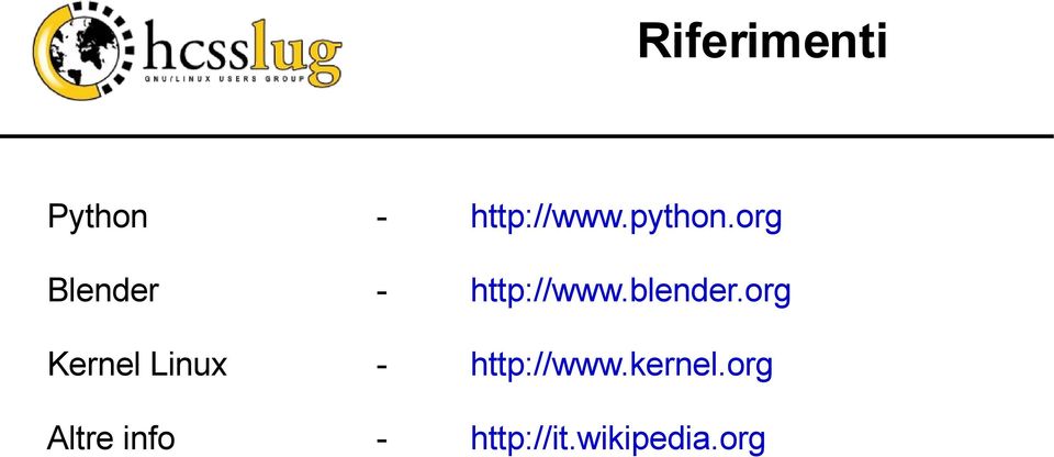 blender.org Kernel Linux - http://www.