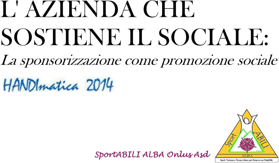 sponsorizzazione come