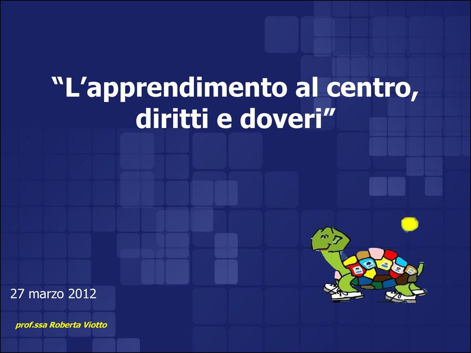 doveri 27 marzo 2012