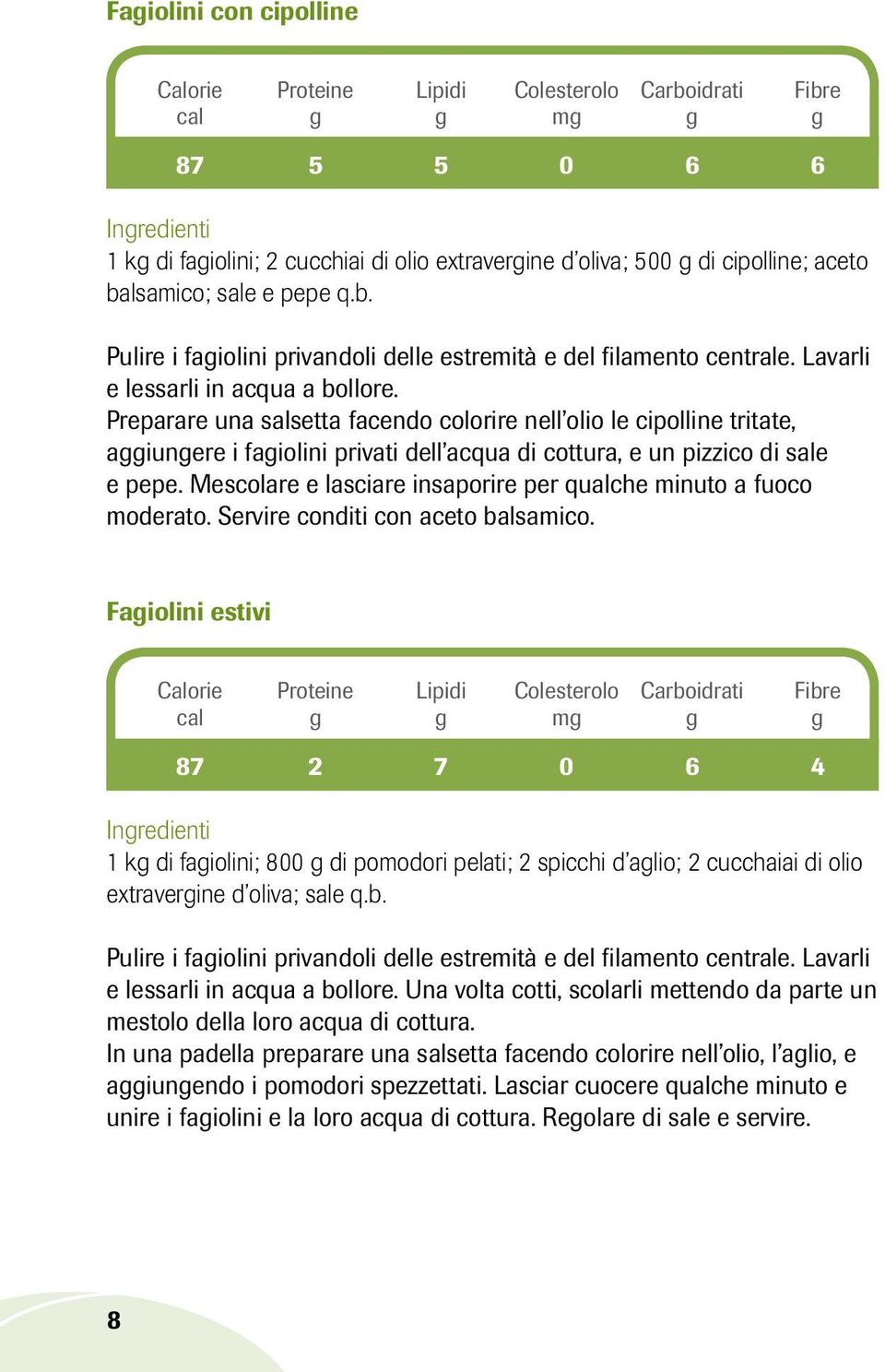 Mescolare e lasciare insaporire per qualche minuto a fuoco moderato. Servire conditi con aceto balsamico.