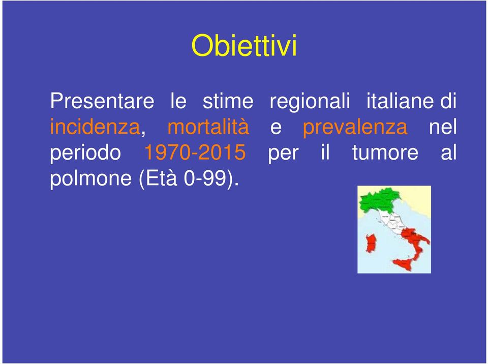 mortalità e prevalenza nel periodo