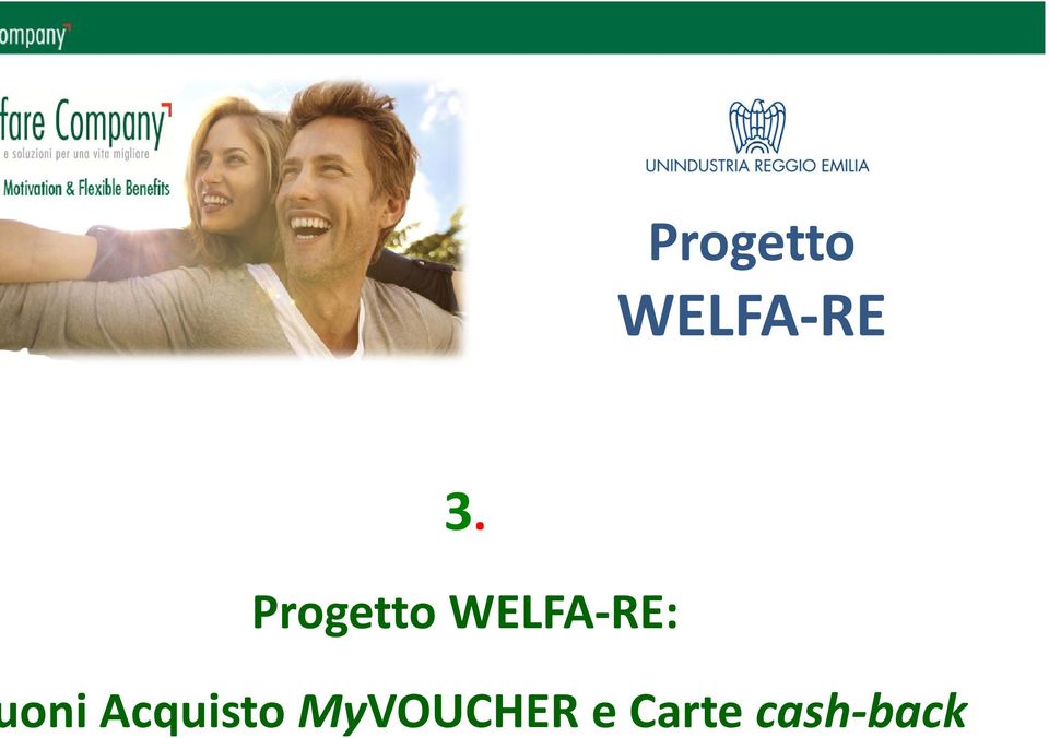 cash back Progetto