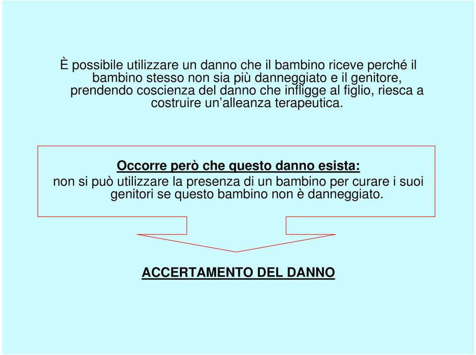 costruire un alleanza terapeutica.