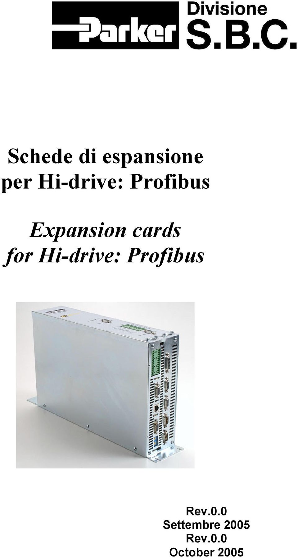 cards for Hi-drive: Profibus