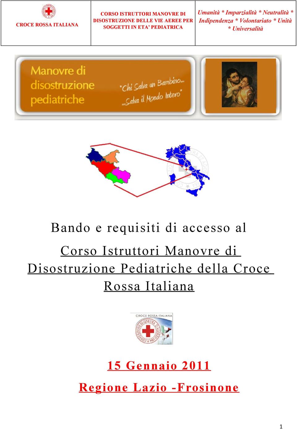 Pediatriche della Croce Rossa Italiana
