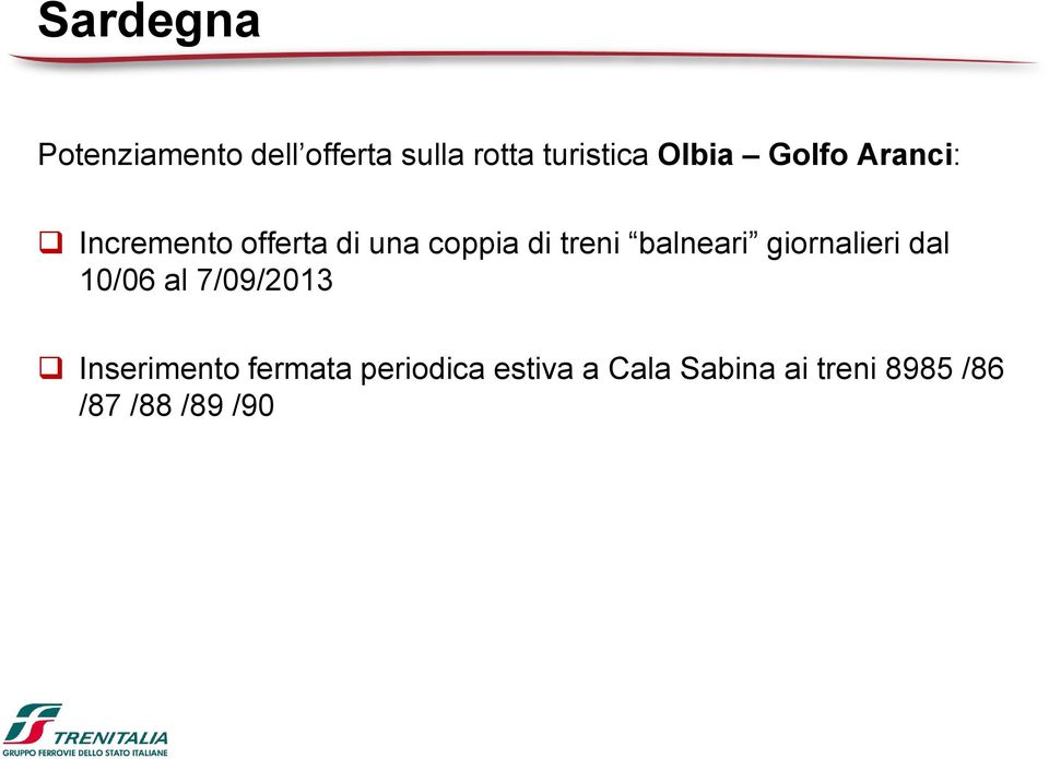 balneari giornalieri dal 10/06 al 7/09/2013 Inserimento