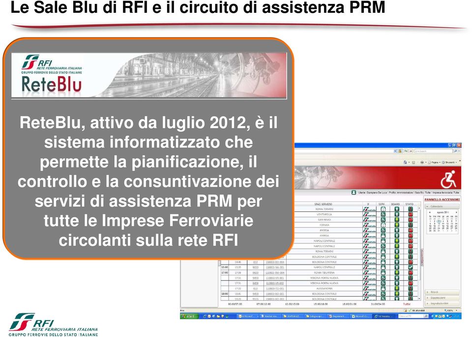 pianificazione, il controllo e la consuntivazione dei servizi di