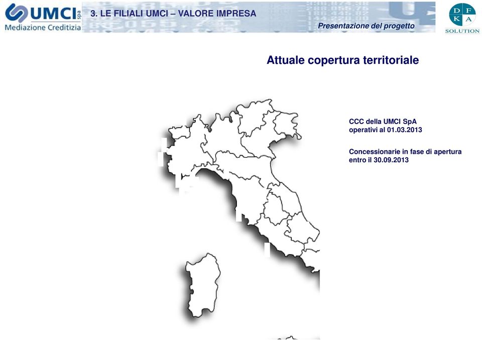 UMCI SpA operativi al 01.03.