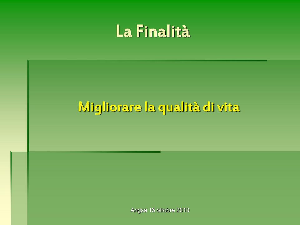 Migliorare