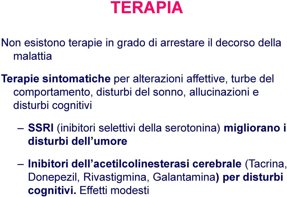 SSRI (inibitori selettivi della serotonina) migliorano i disturbi dell umore Inibitori dell