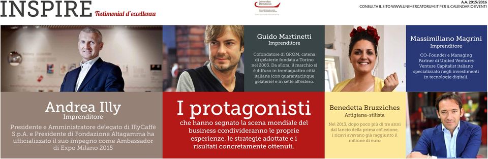 Massimiliano Magrini Imprenditore CO-Founder e Managing Partner di United Ventures Venture Capitalist italiano specializzato negli investimenti in tecnologie digitali.