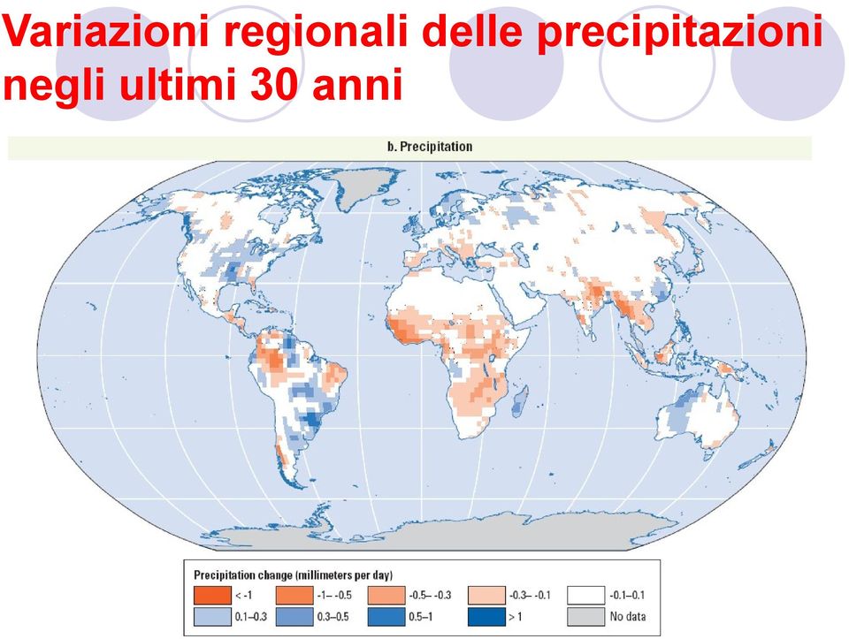 precipitazioni