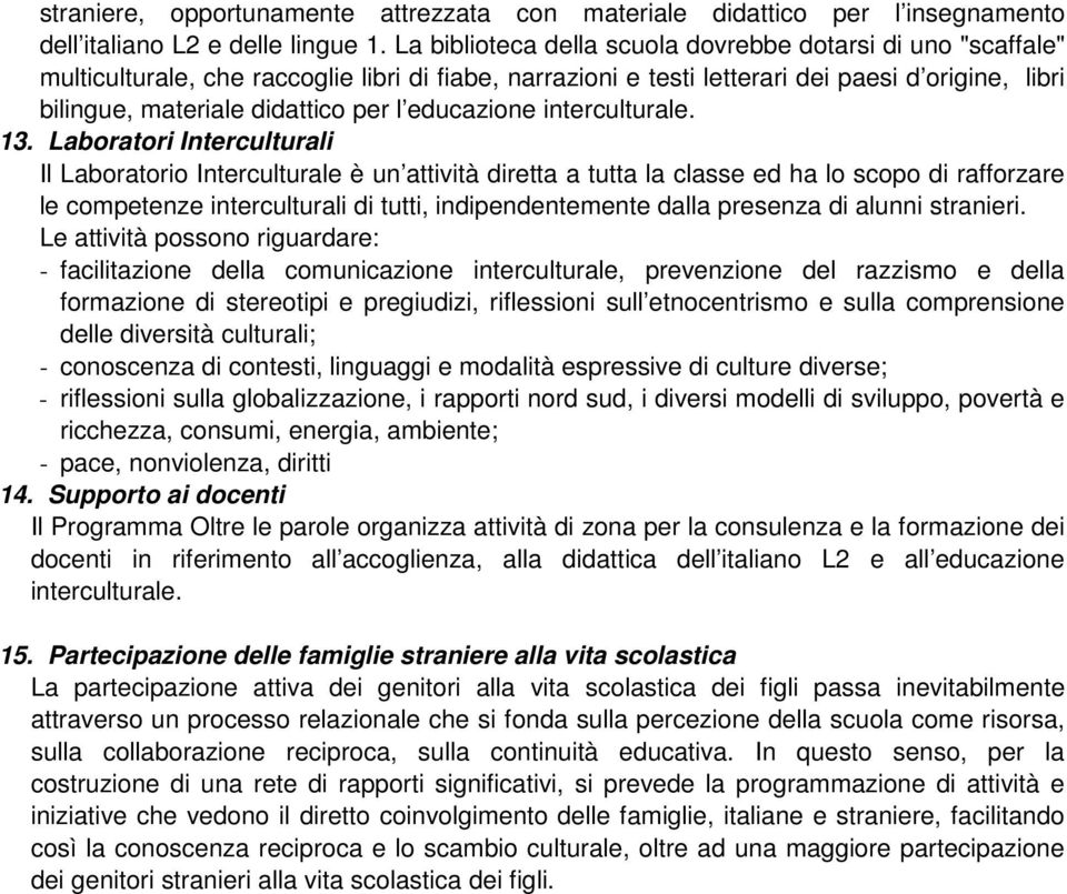 educazione interculturale. 13.