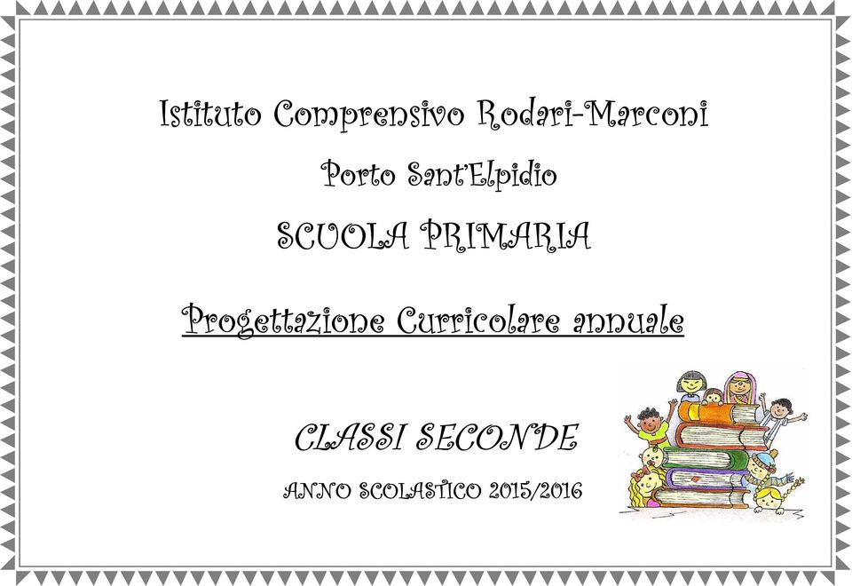 Progettazione Curricolare annuale