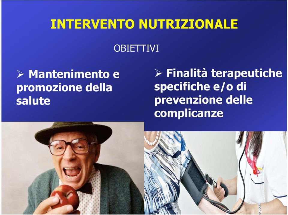 salute Finalità terapeutiche