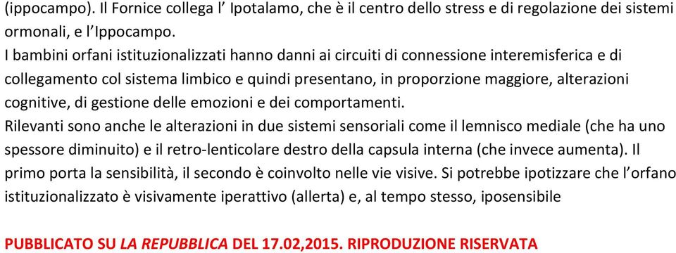 di gestione delle emozioni e dei comportamenti.