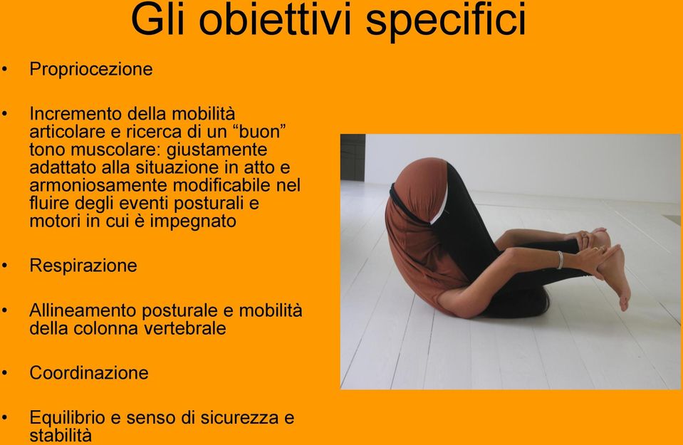 modificabile nel fluire degli eventi posturali e motori in cui è impegnato Respirazione