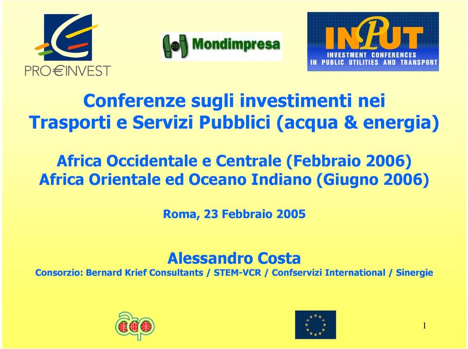 Oceano Indiano (Giugno 2006) Roma, 23 Febbraio 2005 Alessandro Costa