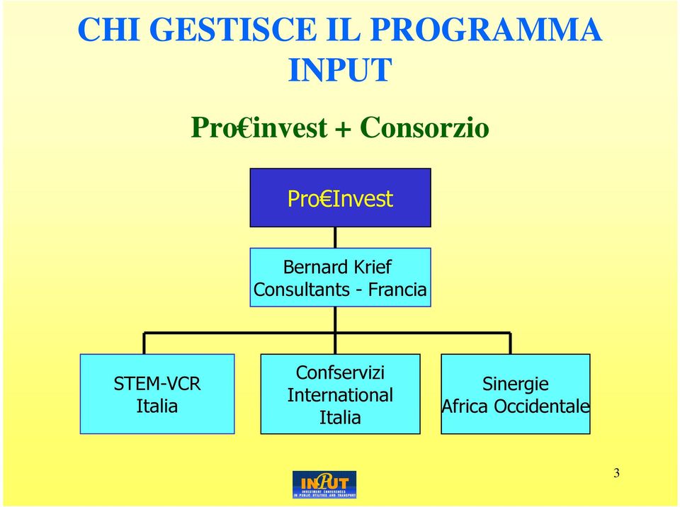 Consultants - Francia STEM-VCR Italia