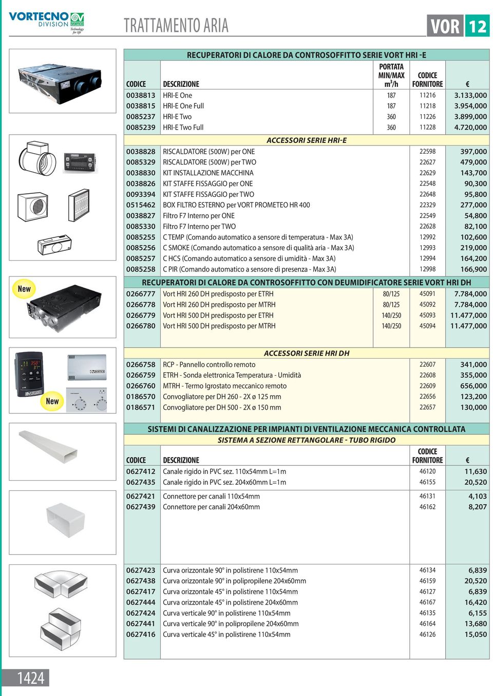 720,000 Accessori Serie HRI-E 0038828 RISCALDATORE (500W) per ONE 22598 397,000 0085329 RISCALDATORE (500W) per TWO 22627 479,000 0038830 KIT INSTALLAZIONE MACCHINA 22629 143,700 0038826 KIT STAFFE