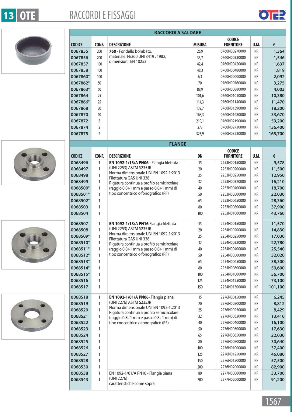 0760N00420000 NR 1,637 0067858 100 48,3 0760N00480000 NR 1,819 0067860 100 6,3 0760N00600000 NR 2,092 0067862 50 70 0760N00760000 NR 3,275 0067863 50 88,9 0760N00880000 NR 4,003 0067864 25 101,6