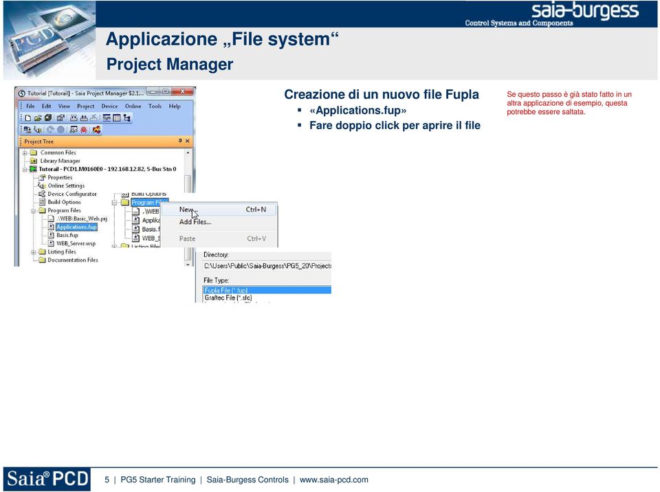 stato fatto in un altra applicazione di esempio, questa potrebbe