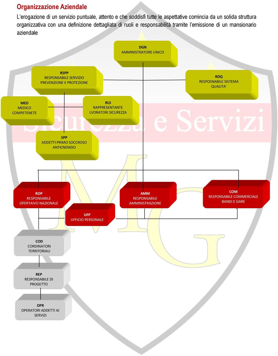 RESPOSNABILE SISTEMA QUALITA MED MEDICO COMPETENETE RLS RAPPRESENTANTE LVORATORI SICUREZZA SPP ADDETTI PRIMO SOCCROSO ANTICNENDIO ROP RESPONSABILE OPERTAIVO NAZIONALE AMM