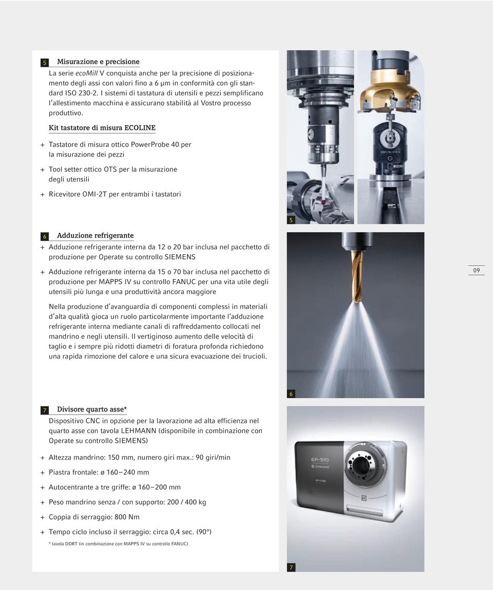 Kit tastatore di misura ECOLINE + + Tastatore di misura ottico PowerProbe 40 per la misurazione dei pezzi + + Tool setter ottico OTS per la misurazione degli utensili + + Ricevitore OMI-2T per