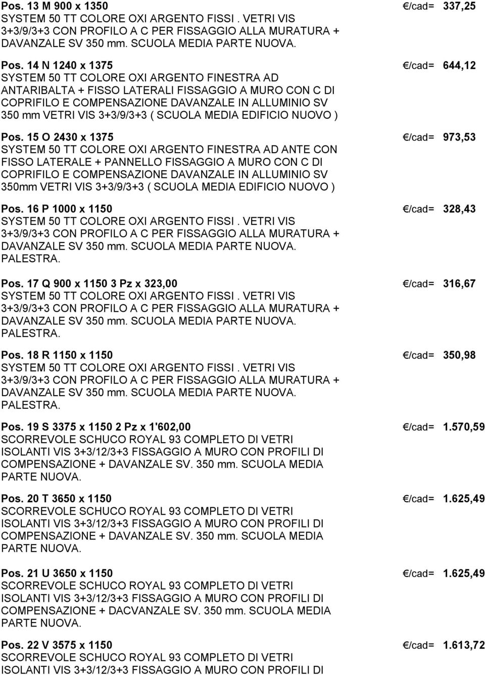 3+3/9/3+3 ( SCUOLA MEDIA Pos.