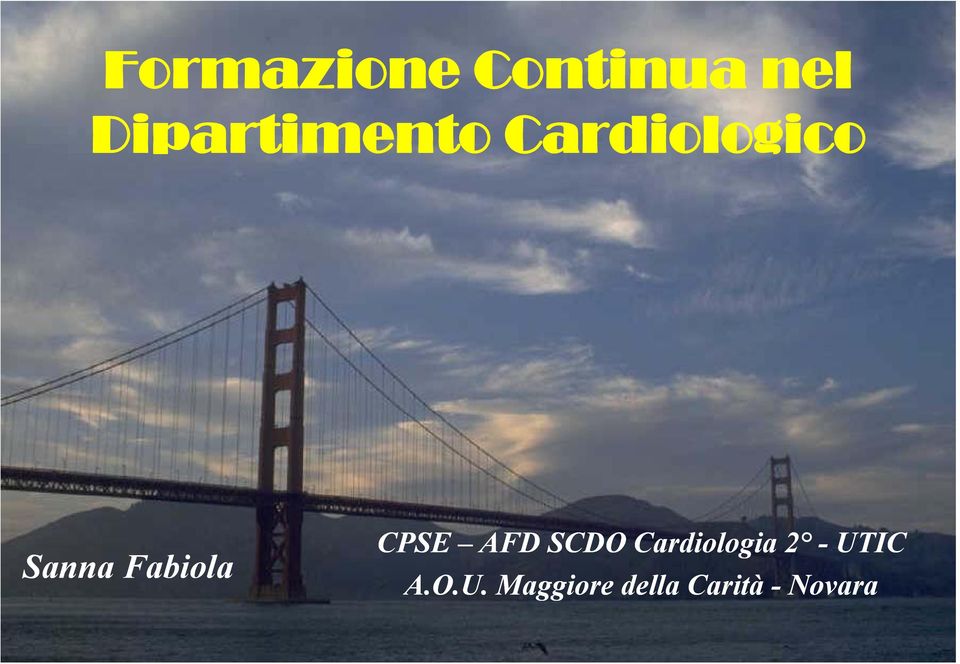 Fabiola CPSE AFD SCDO Cardiologia