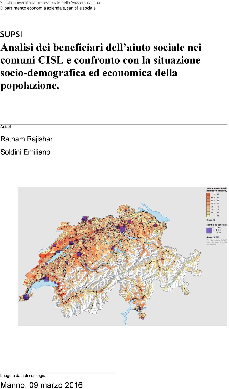 economica della popolazione.