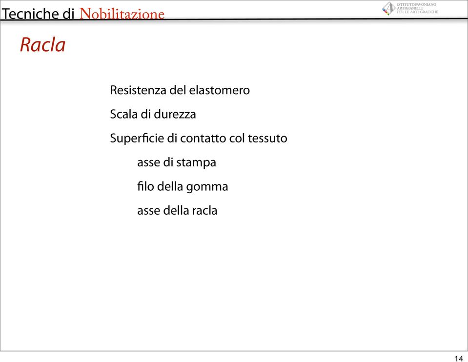 durezza Superficie di contatto col