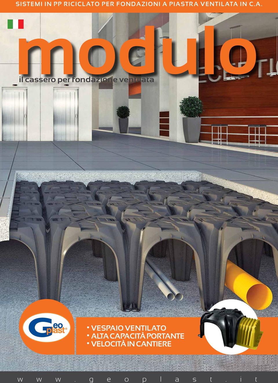 A IN C.A. modulo il cassero per fondazione