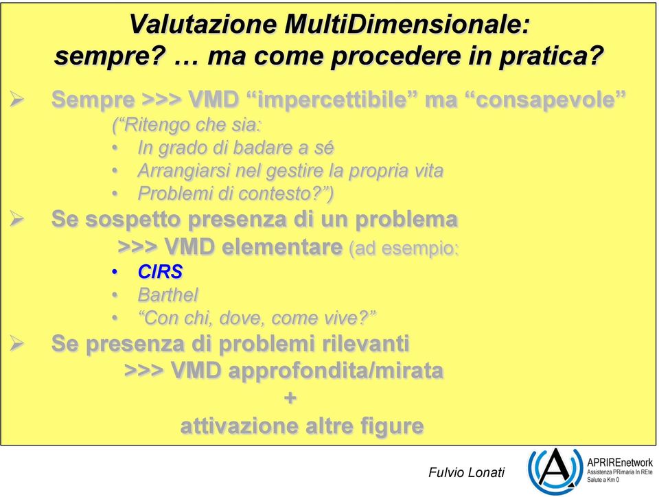 gestire la propria vita Problemi di contesto?